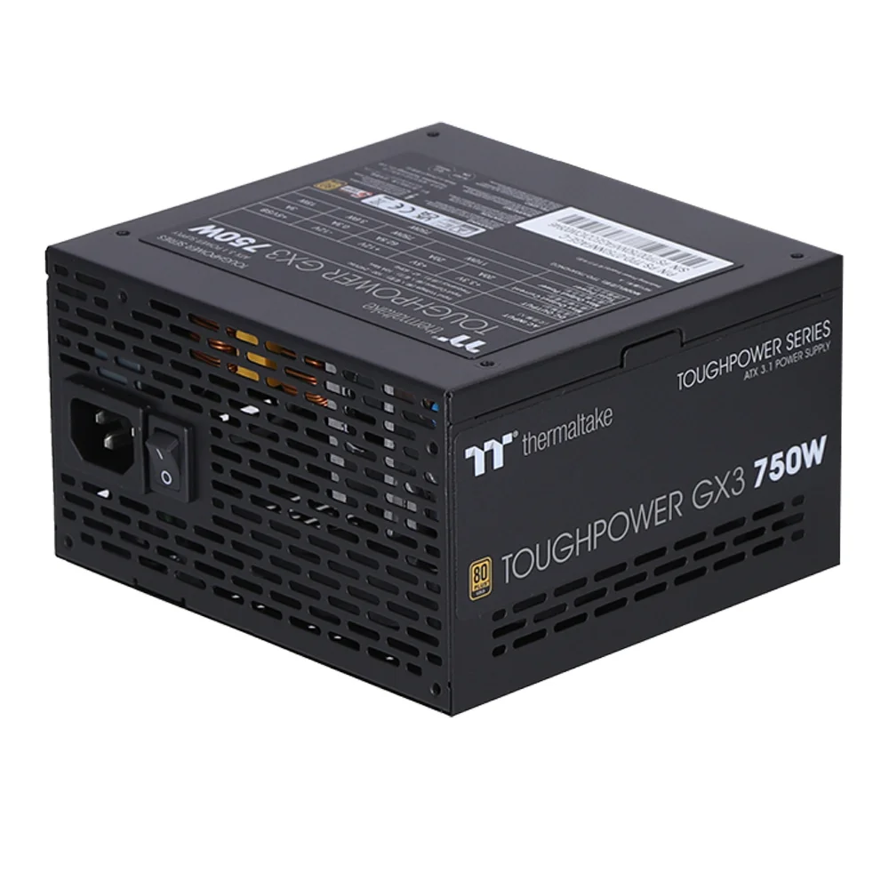 BM - POWER SUPPLY (อุปกรณ์จ่ายไฟ) THERMALTAKE TOUGHPOWER GX3 750W - 750W 80 PLUS GOLD ATX BLACK PS-TPD-0750NNFAGE-C